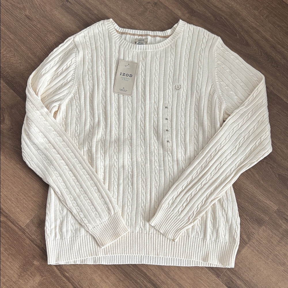 Izod cotton sweater